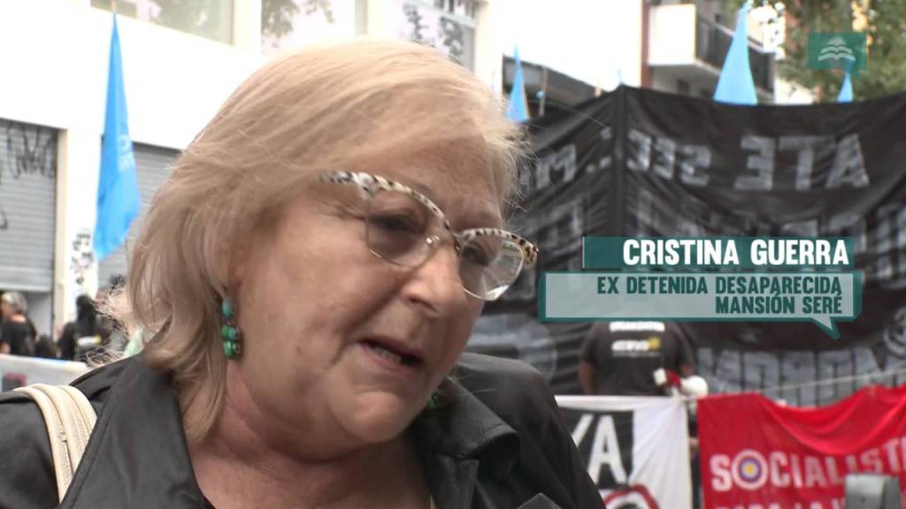 Cristina Guerra volvió al lugar donde la mantuvieron desaparecida durante la dictadura. Eligió quedar para siempre en Mansión Seré, con los que no volvieron.